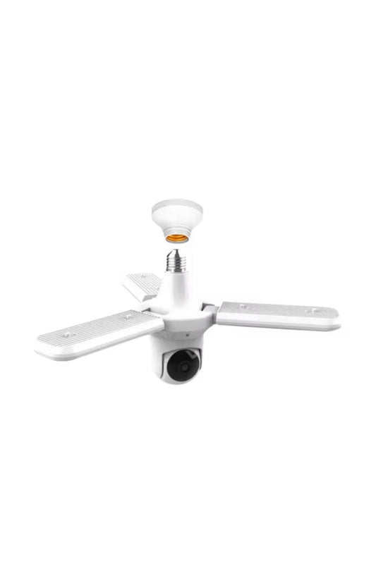 Camera de supraveghere WiFi tip bec E27, 3MP HD, rotație 360grade, vedere nocturna, audio bidirecțional